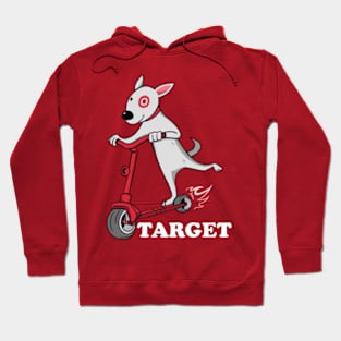 Funny Bullseye Dog Team Member Hoodie